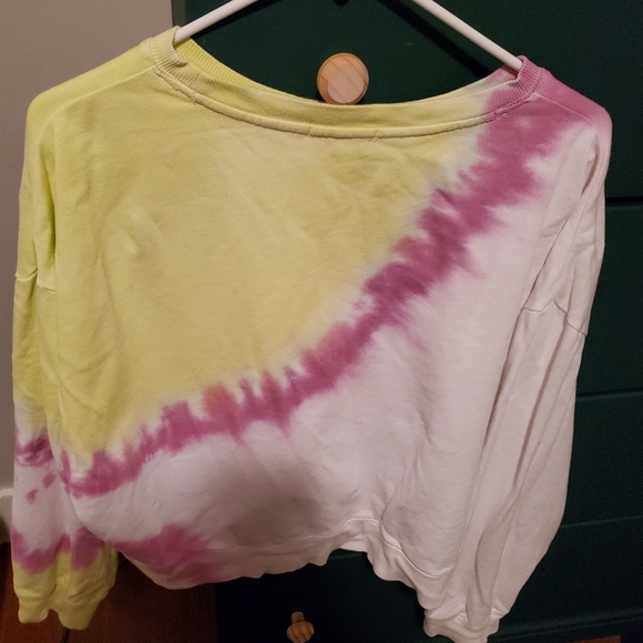 Z Supply Crop Tie Dye Sweater - Picture 2 of 3